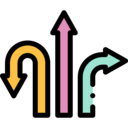 business and finance,business,arrows,choice,select,list,choose,path,options,decision