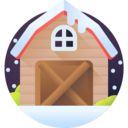 storage,winter,building,architecture and city,real estate,architecture,farming and gardening,farm,cold,snow,wooden,warehouse,barn