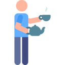 man,drink,hot drink,people,person,tea,humanpictos