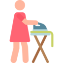 woman,music,people,person,humanpictos,housekeeping,ironing ok 