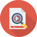 interface,file,movie,magnifying glass,document,files and folders,search,video,searching,video play