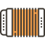 Music instruments icon 64x64