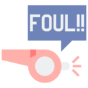 sports and competition,sports,miscellaneous,tool,soccer,whistle,referee,assistant,foul,offside