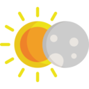 sun,weather,space,partial,moon,astral,eclipse,eclipses,covering,partially