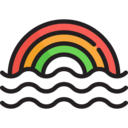 sun,weather,nature,rainbow,atmospheric,spectrum