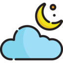 cloud,weather,meteorology,moon,night,forecast