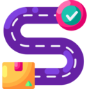 parcel,delivery,box,shipping,maps and location,placeholder,location,map,route,package,road,tracking,track ok 