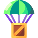 shipping and delivery,box,transportation,drop,shipping,shipment,military,army,delivery box,parachute,airdrop