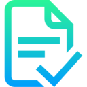 verified,text,symbol,education,paper,files and folders,checked,approved,approval,done,test,educational icons