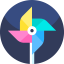Baby and toys icon 64x64