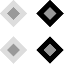 interface,multimedia,multimedia option,squares,button,shapes and symbols