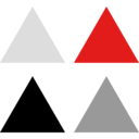 interface,multimedia option,graphic tool,shapes,triangle,geometrical,shapes and symbols
