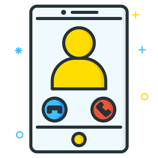 Call, employee, job, seeker, unemployee, work icon