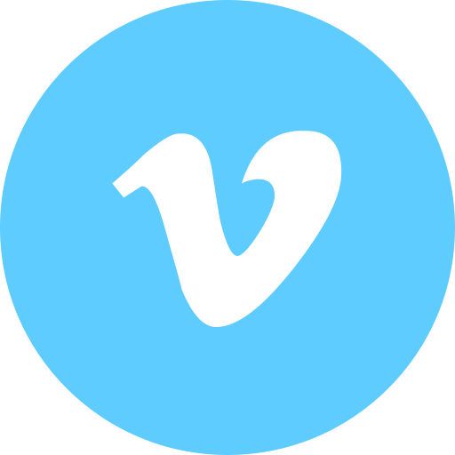 Logo, vimeo icon
