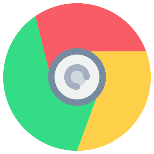 Chrome, google, logo, media, social icon