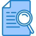 ui,file,magnifying glass,document,files and folders,archive,art and design,loupe,review