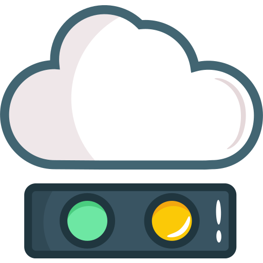 Cloud, server icon