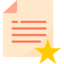 file,files and folders,format,star,bookmark,favorite,rate,page