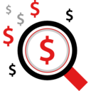 money,business and finance,dollar,business,currency,cash,magnifying glass,bank,dollar symbol