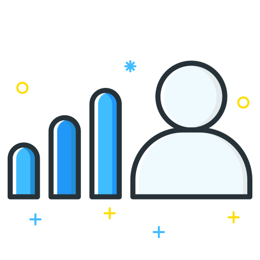Employee, job, level, seeker, unemployee, work icon