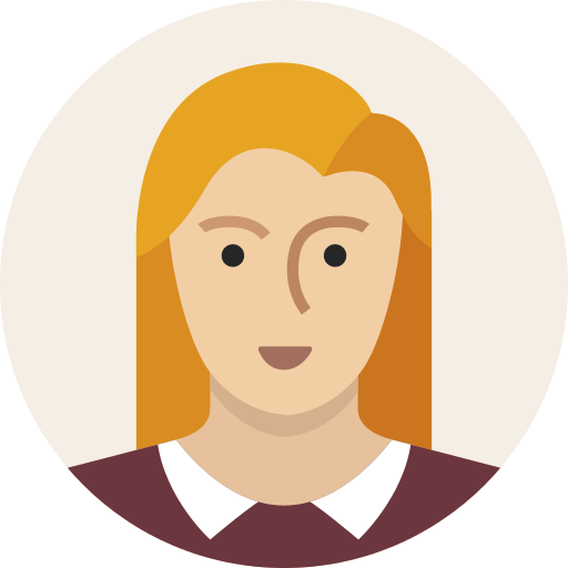 Avatar, user, woman, female, person, young icon