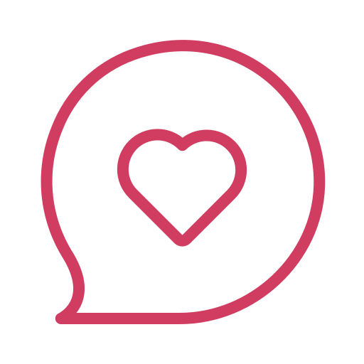 Bubble, chat, comment, favourite, heart, like icon
