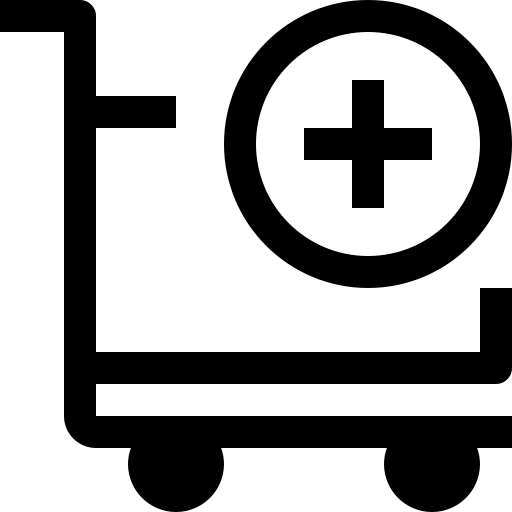 Add, app, cart, essential, object, shopping, ui icon