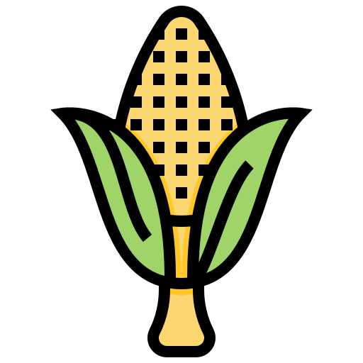 Corn, grilled, organic, plant, vegetable icon