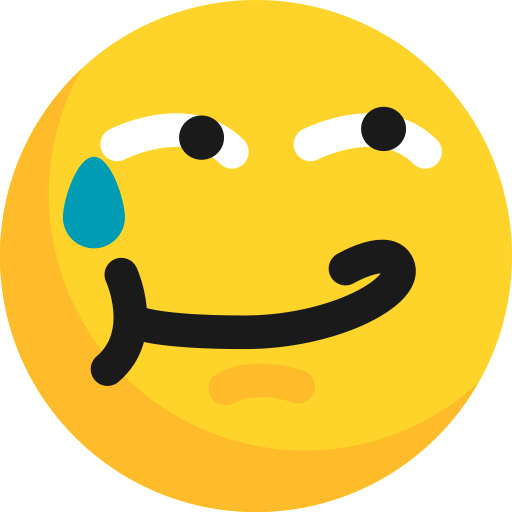 Emoji, emoticon, expression, laughter icon