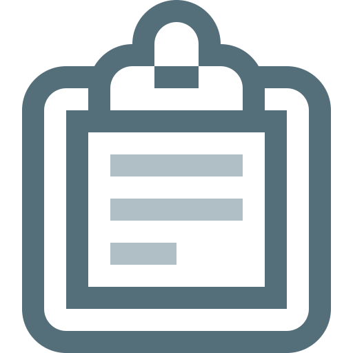 Clipboard, analysis, chart, checklist, data, list, report icon
