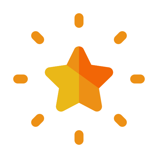 Bright, christmas, decorate, decoration, favourite, light, star icon