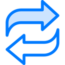 interface,arrows,left,transfer,right,direction,bidirectional
