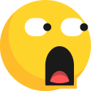 Emoji,Expression,Glared,Shocked,Surprised