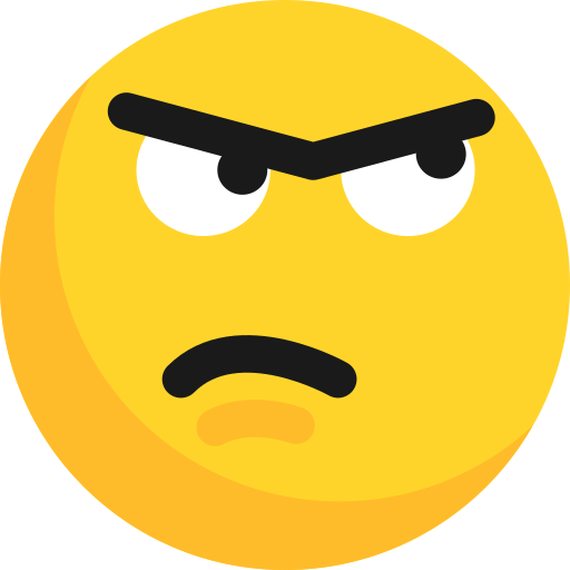 Emoji, emoticon, emoticons, expression, mad icon