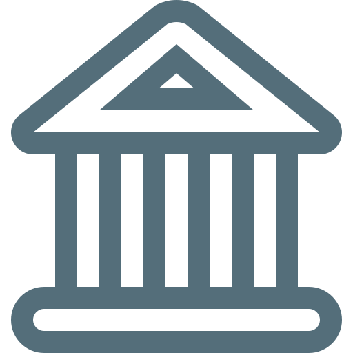 Bank, finance, museum, banking, business, financial, money icon
