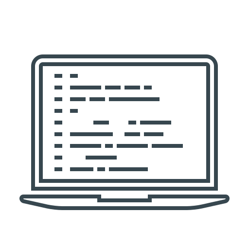 Code, coding, programming, seo, network icon