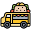 Street Food and Food Trucker icon 64x64