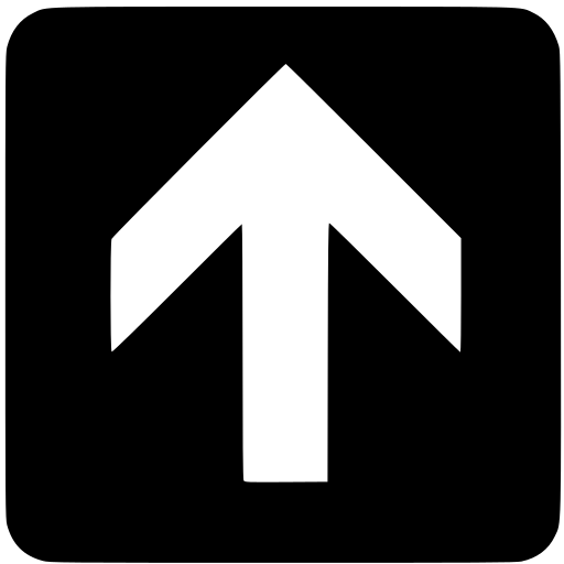 Up, arrow icon