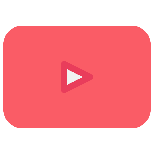 Logo, media, social, youtube icon