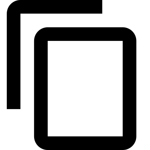 Content, copy, duplicate icon