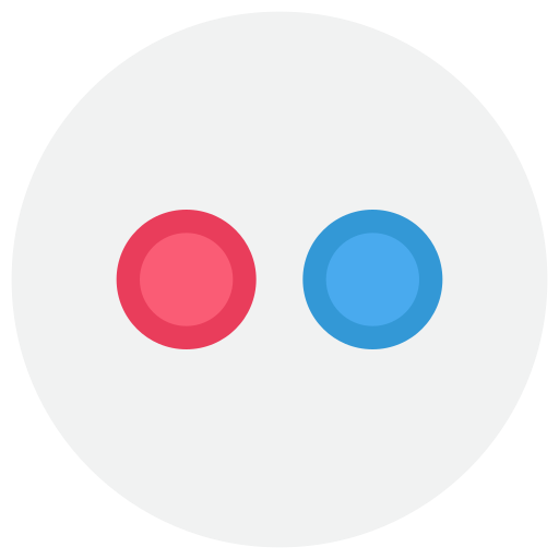 Flickr, logo, media, social icon