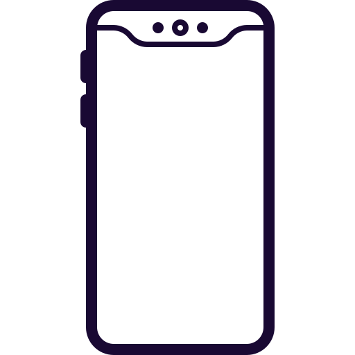 Cell, iphone, notch, phone, samsung, smart icon