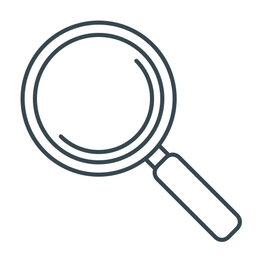 Magnifier, search, seo, magnifying, zoom icon