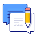 Bubble,Chat,Feedback,Message,Pencil,Support,Talk