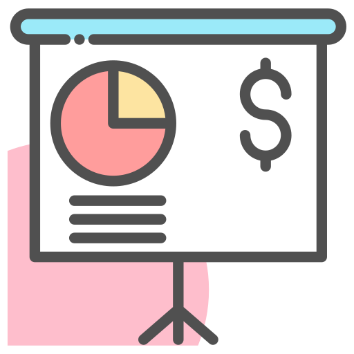 Analysis, analytics, conference, presentation icon