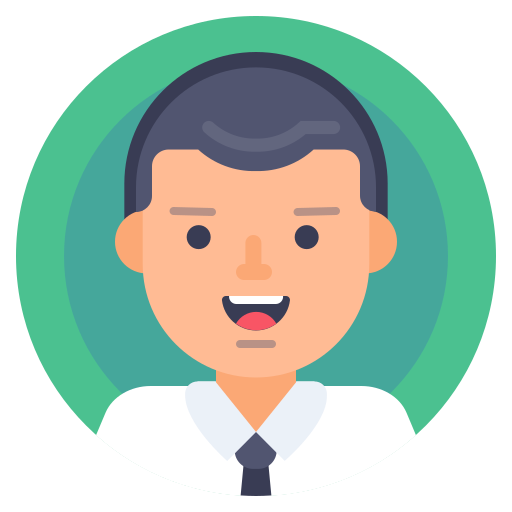 Avatar, male, man, portrait icon