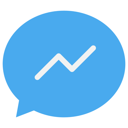 Logo, media, messager, social icon