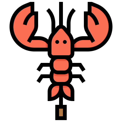 Animal, marine, prawn, seafood, shrimp icon