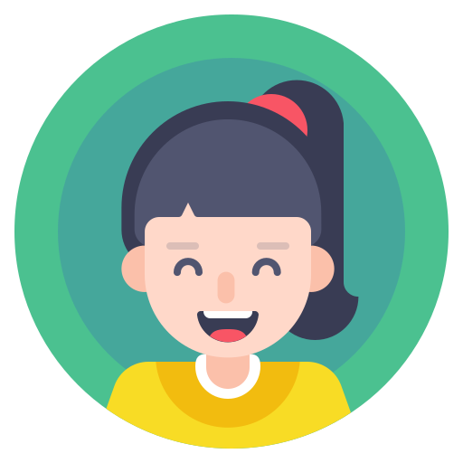 Avatar, child, girl, kid icon
