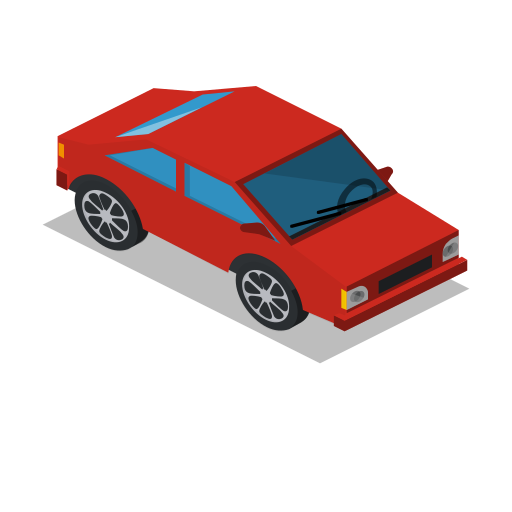 Car, front, vehicle icon
